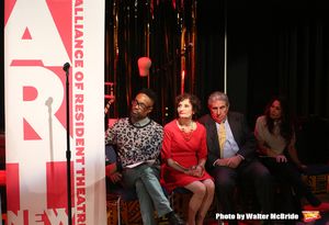 Billy Porter, executive director Virginia P. Louloudes, Jeff Gural and Daphne Rubin-Vega @ BroadwayWorld Billy Porter, executive director Virginia P. Louloudes, Jeff Gural and Daphne Rubin-V Photo