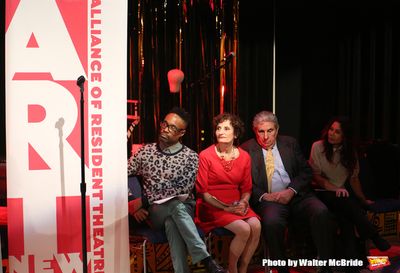 Billy Porter, executive director Virginia P. Louloudes, Jeff Gural and Daphne Rubin-V Photo