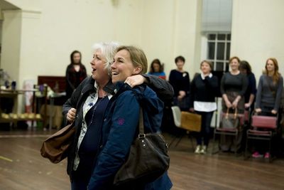 Claire Moore and Joanna Riding Photo