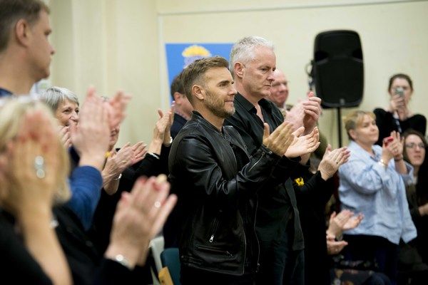 Gary Barlow and Tim Firth Photo