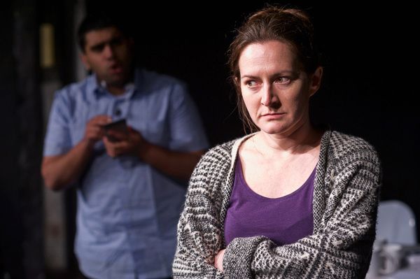 Harpal Hayer and Victoria Porter in Gazing At A Distant Star by Sian Rowland… Photo