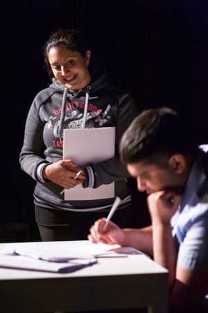 Serin Ibrahim and Harpal Hayer in Gazing At A Distant Star by Sian Rowland, Greenwich Photo