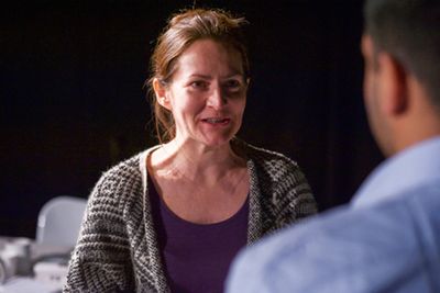 Victoria Porter and Harpal Hayer in Gazing At A Distant Star by Sian Rowland, Greenwi Photo