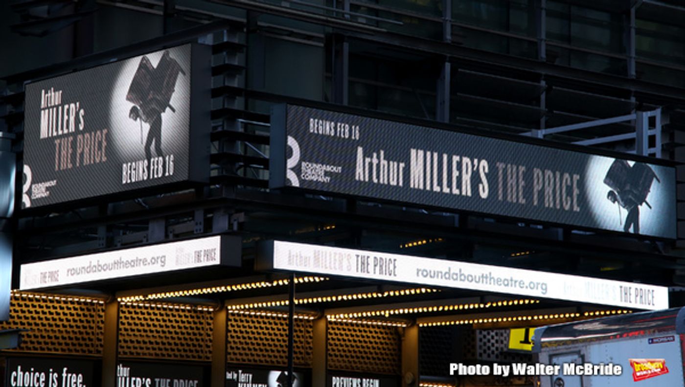 Up on the Marquee: Arthur Miller's THE PRICE  Image