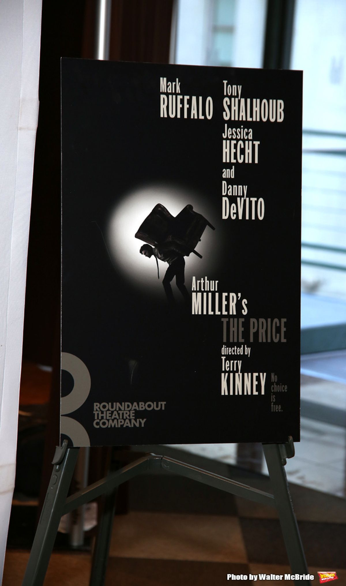 The Roundabout Theater Company production of Arthur Miller's 'The Price' starring Mark Ruffalo, Tony Shalhoub, Jessica Hecht and Danny DeVito at The Roundabout Theatre Studios on January 19, 2017 in New York City. at 