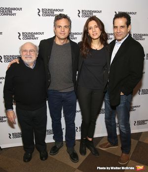 Danny DeVito, Mark Ruffalo, Jessica Hecht and Tony Shalhoub Photo