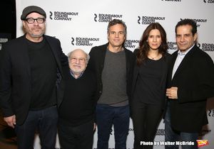 Director Terry Kinney, Danny DeVito, Mark Ruffalo, Jessica Hecht and Tony Shalhoub  Photo