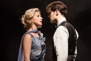 Zoe Doano (Grazia Lamberti) and Chris Peluso (Death)  Photo