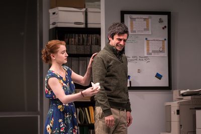 Catherine Combs (Ani) and Michael Crane (Lorin)  Photo