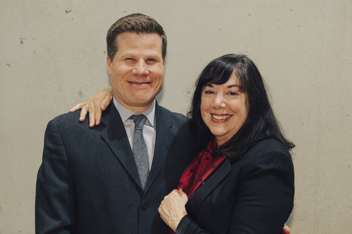 Director Bill Rauch and playwright Lisa Loomer  at 