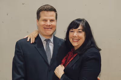 Director Bill Rauch and playwright Lisa Loomer  Photo