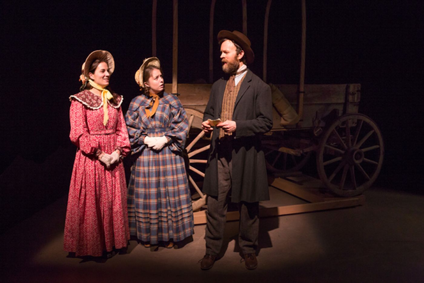 Photo Flash: Ford the River for a First Look at THE OREGON TRAIL at Fault Line Theatre  Image