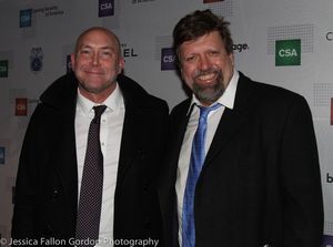 Oskar Eustis and Patrick Willingham @ BroadwayWorld Oskar Eustis and Patrick Willingham Photo