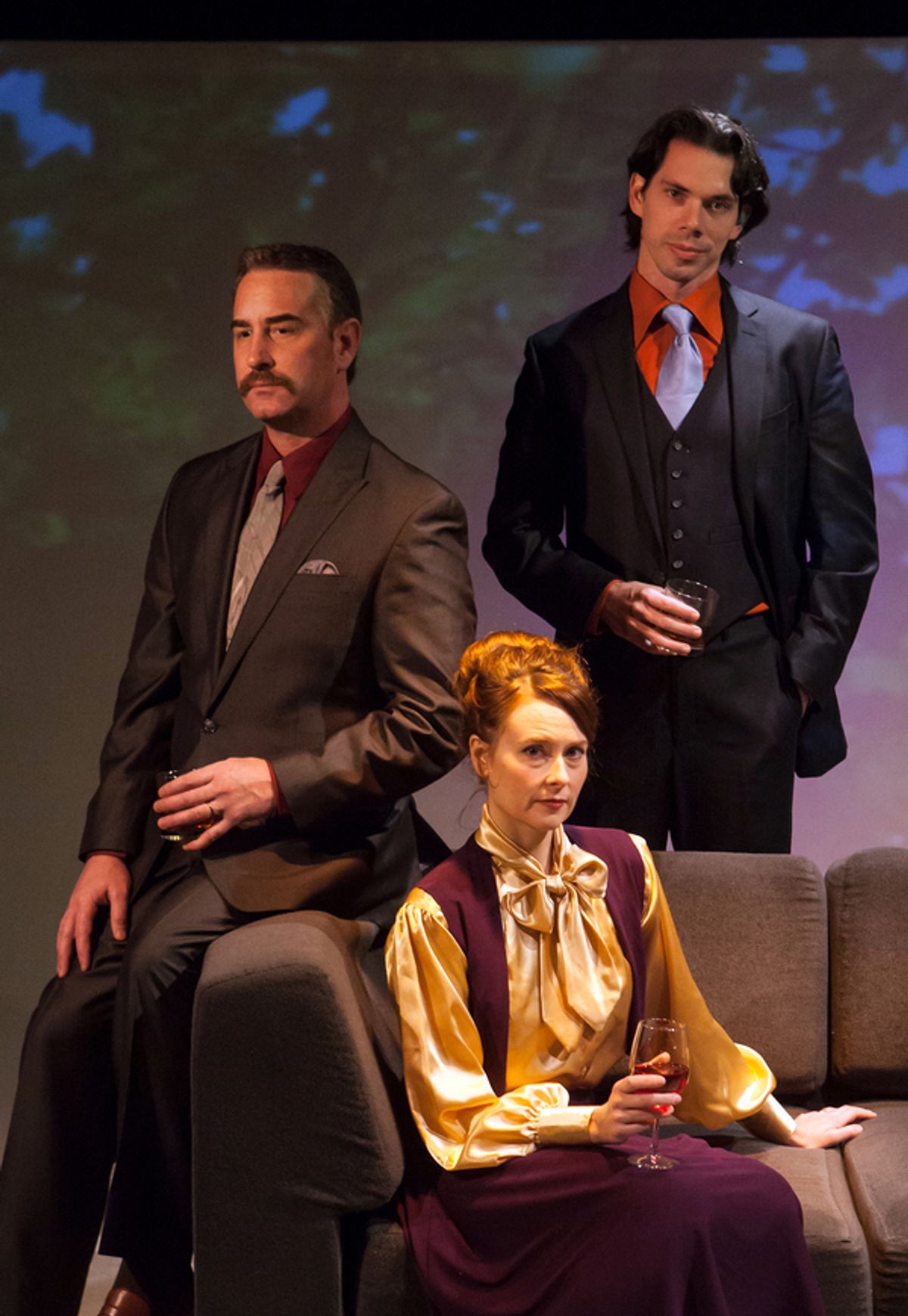 Michael Patrick Wiles, Eleana Wright, and Chad Deverman at 