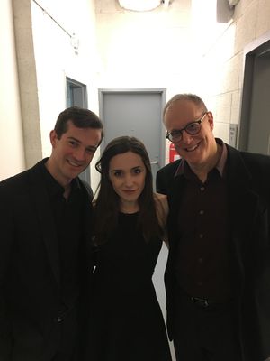 A.J. Shively, Talene Monahon, and Bill Kux Photo