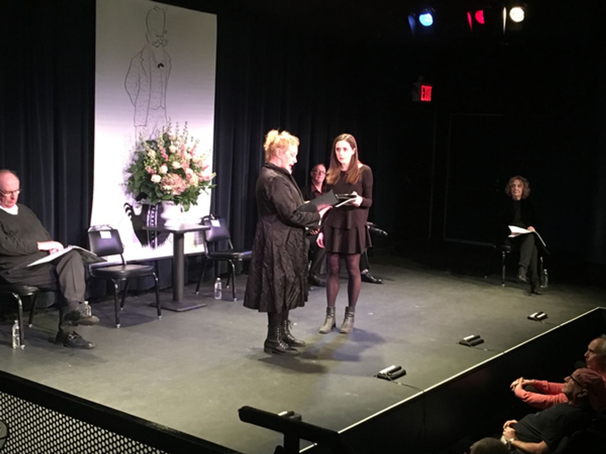 J. Smith-Cameron and Talene Monahon at 