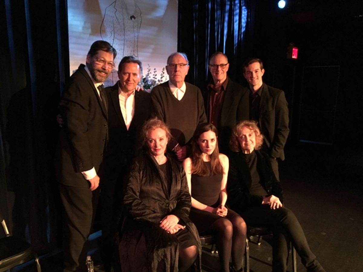 MRS. WARREN'S PROFESSION Cast with David Staller at 