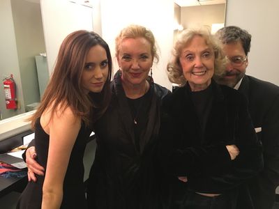 Talene Monahon, J. Smith Cameron, Charlotte Moore, and David Staller Photo