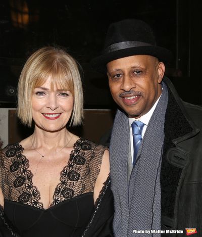 Jeannie Brittan and Ruben Santiago-Hudson  Photo