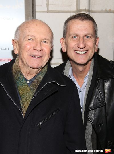 Terrence McNally with his husband Tom Kirdahy Photo