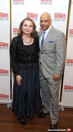 Constanza Romero and Ruben Santiago-Hudson Photo