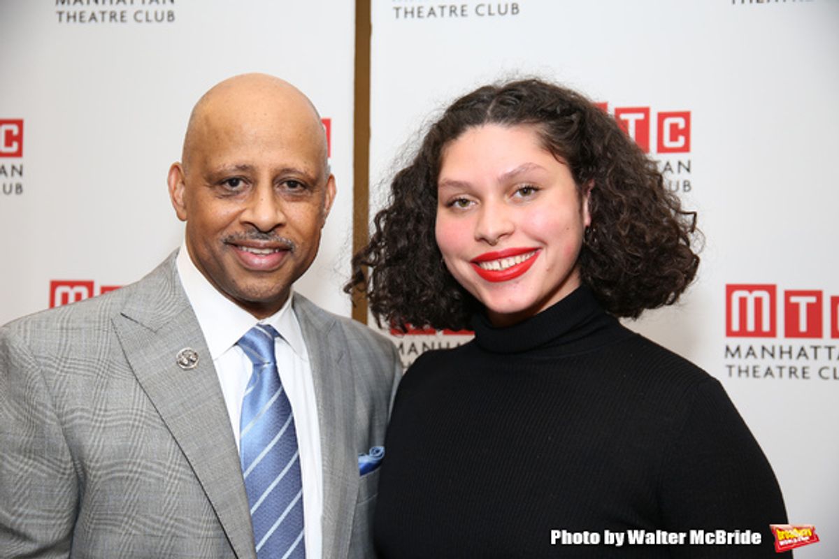 Ruben Santiago-Hudson and Azula Carmen Wilson  at 