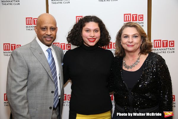 Ruben Santiago-Hudson, Azula Carmen Wilson and Constanza Romero Photo