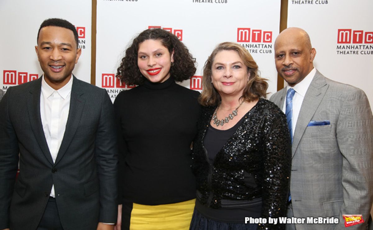 John Legend, Azula Carmen Wilson, Constanza Romero and Ruben Santiago-Hudson at 