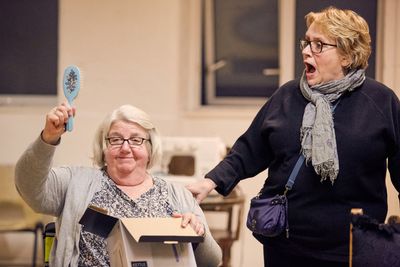 Maggie McCarthy and Joanna Monro
 Photo