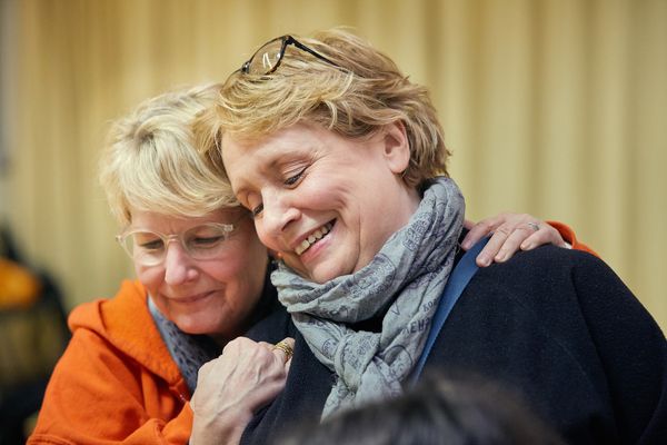 Sandi Toksvig and Joanna Monro Photo