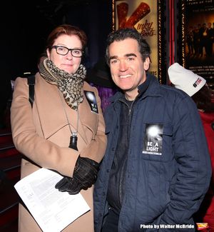 Kate Mulgrew and Brian d'Arcy James @ BroadwayWorld Kate Mulgrew and Brian d'Arcy James Photo