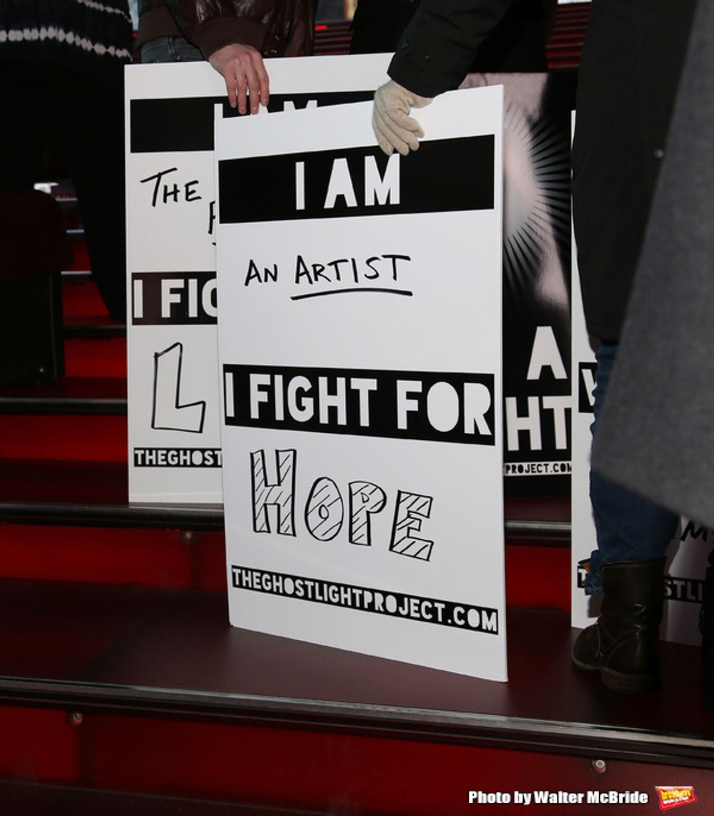 Photo Coverage: On Inauguration Eve, Broadway Unites to Take a Pledge for the Ghostlight Project  Image