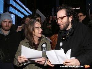 Sally Field and Sam Gold @ BroadwayWorld Sally Field and Sam Gold Photo