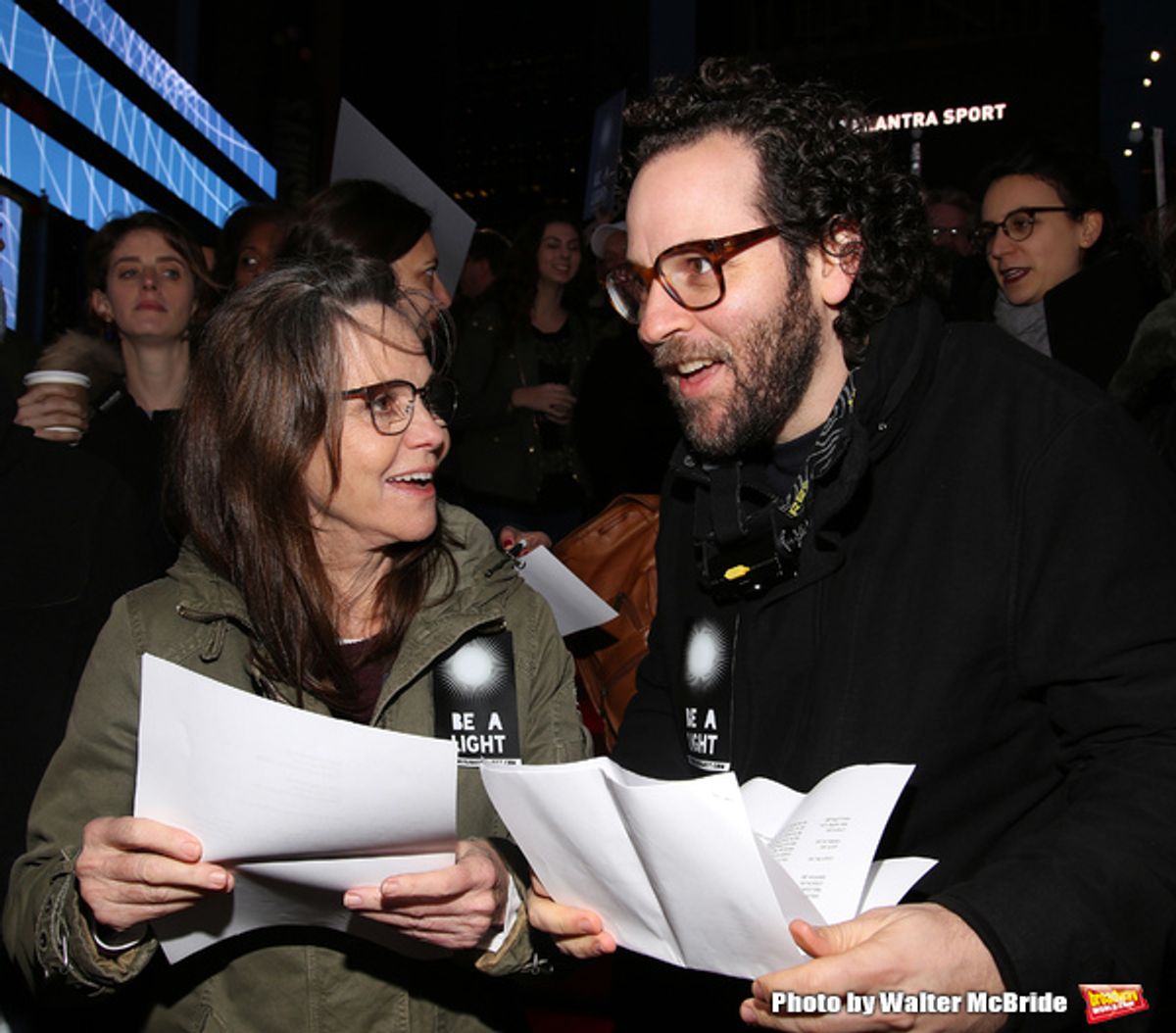 Sally Field and Sam Gold  at 
