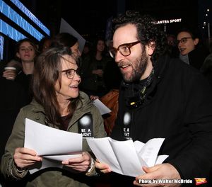 Sally Field and Sam Gold @ BroadwayWorld Sally Field and Sam Gold Photo