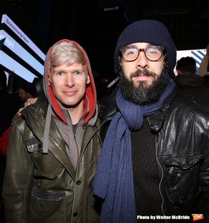 Lucas Steele and Josh Groban @ BroadwayWorld Lucas Steele and Josh Groban Photo