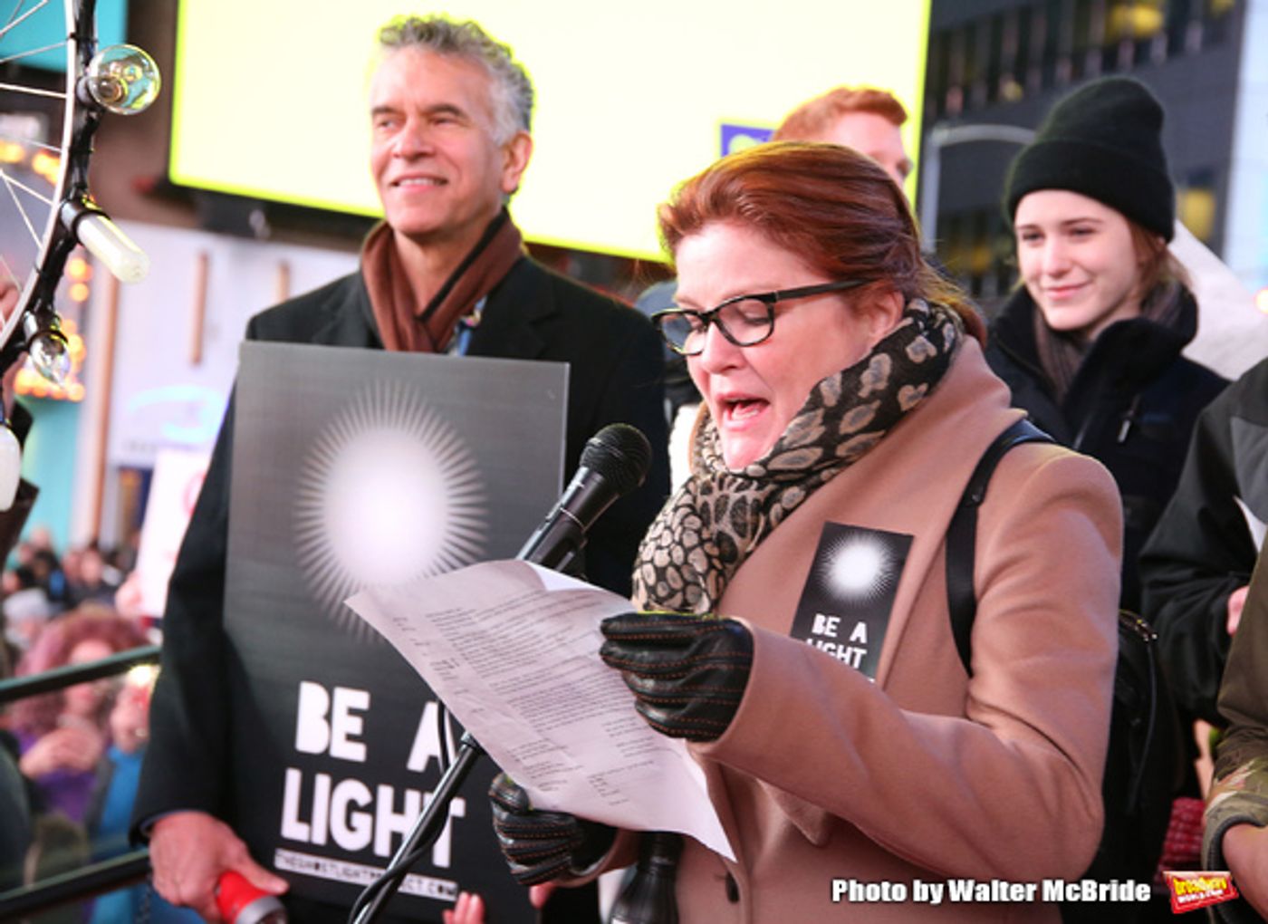 Photo Coverage: On Inauguration Eve, Broadway Unites to Take a Pledge for the Ghostlight Project  Image