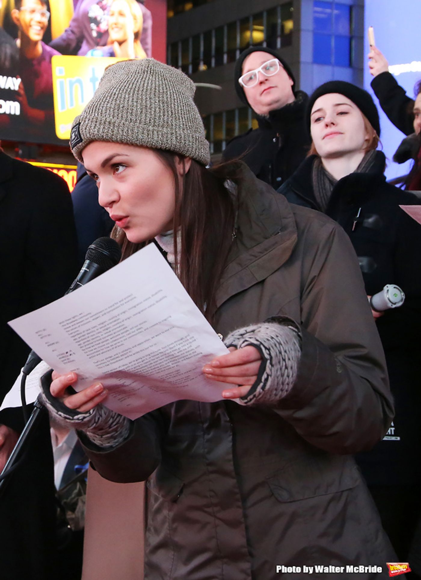 Photo Coverage: On Inauguration Eve, Broadway Unites to Take a Pledge for the Ghostlight Project  Image