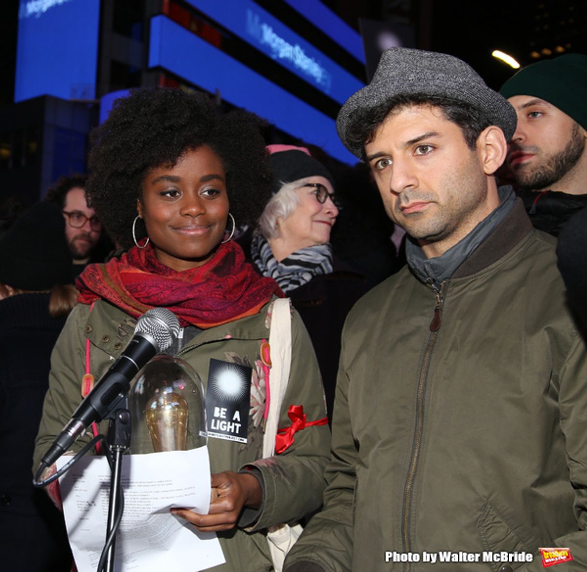 Denee Benton and Tony Yazbeck  at 