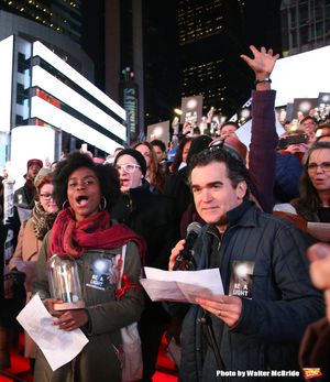 Denee Benton and Brian d'Arcy James @ BroadwayWorld Denee Benton and Brian d'Arcy James Photo