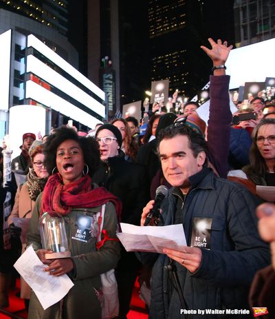 Denee Benton and Brian d'Arcy James  Photo