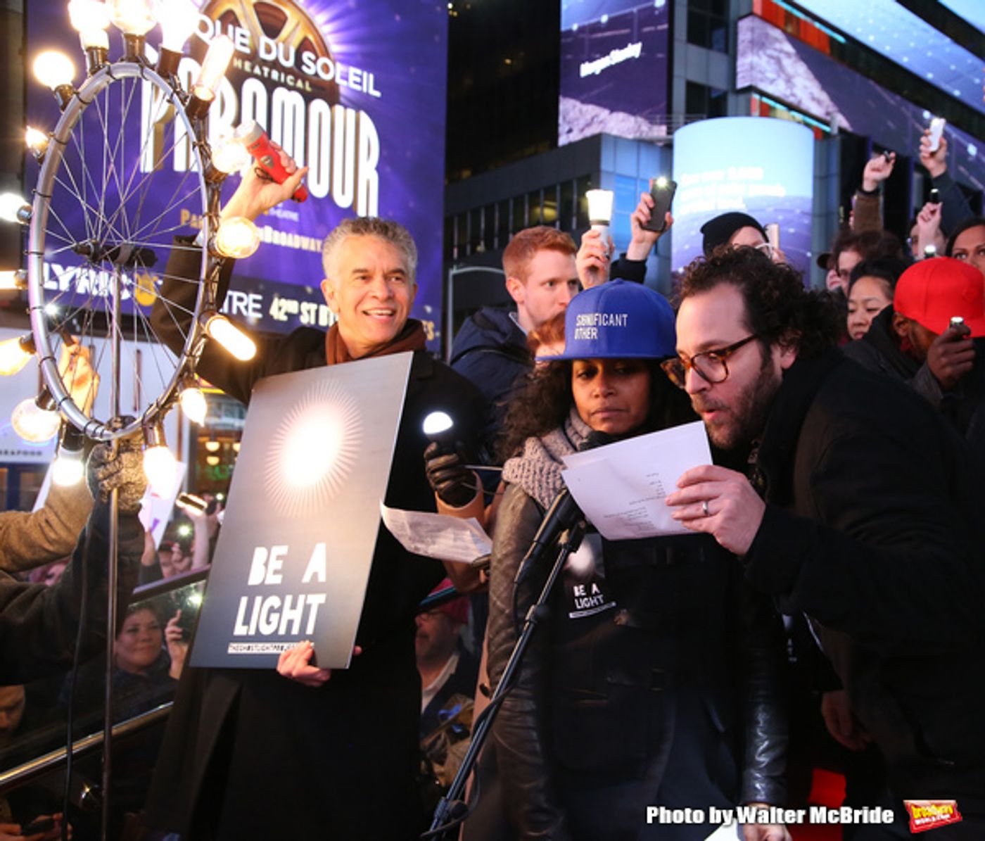 Photo Coverage: On Inauguration Eve, Broadway Unites to Take a Pledge for the Ghostlight Project  Image