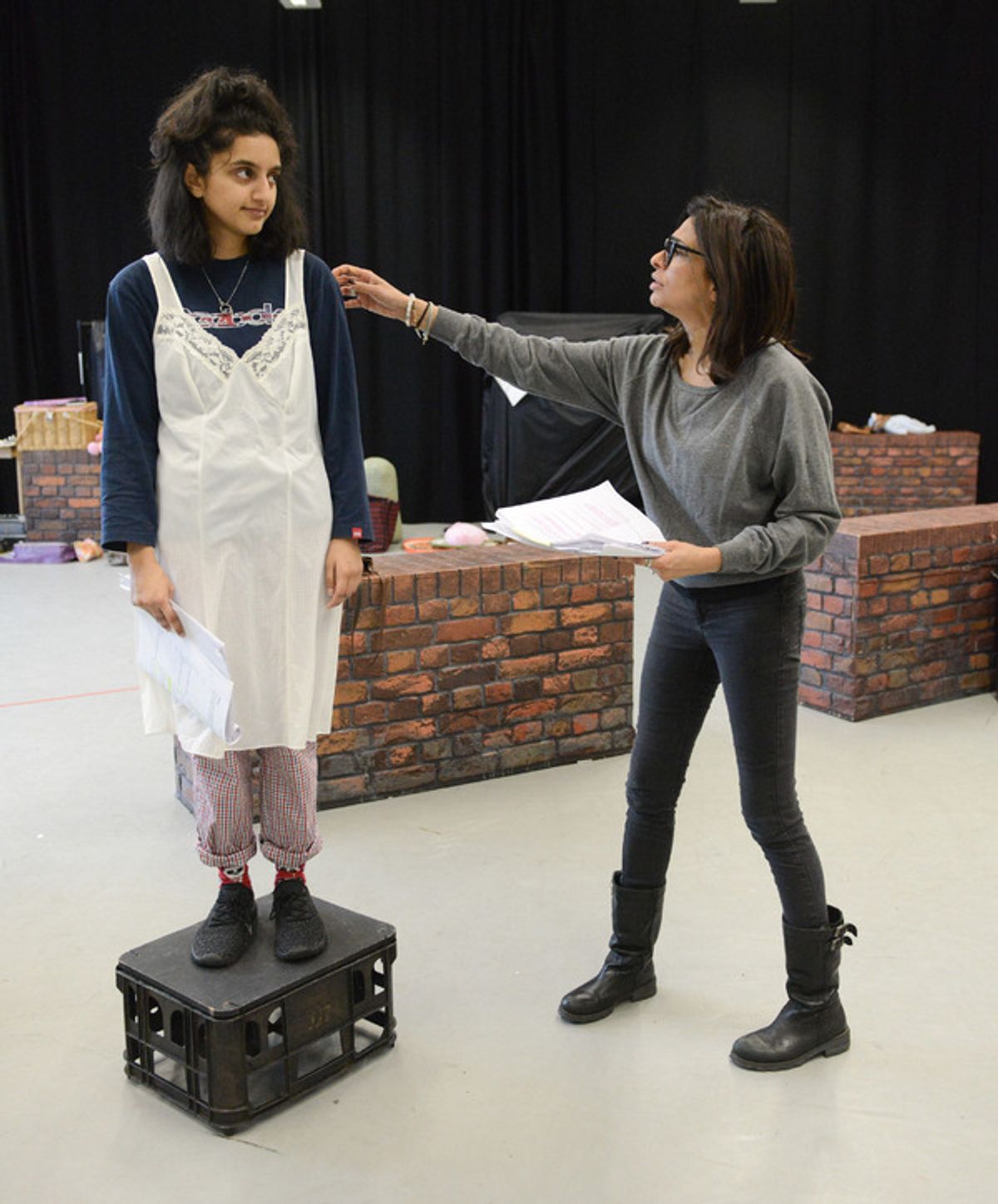 Aasiya Shah and Shobna Gulati at 