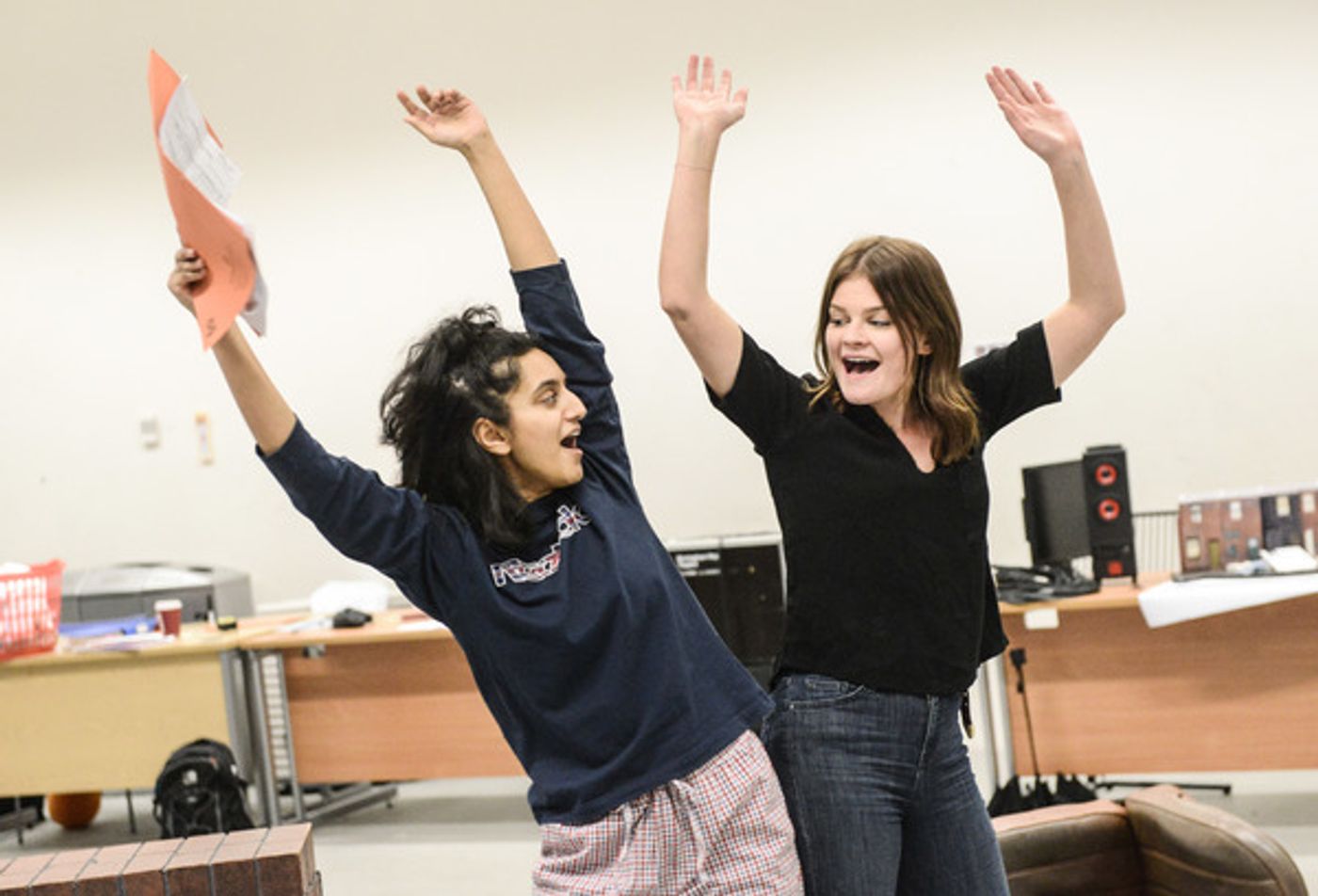 Photo Flash: In Rehearsal for the UK Tour of ANITA AND ME  Image