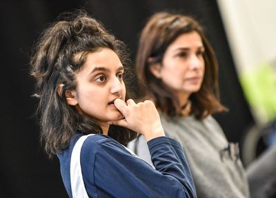 Aasiya Shah and Shobna Gulati Photo