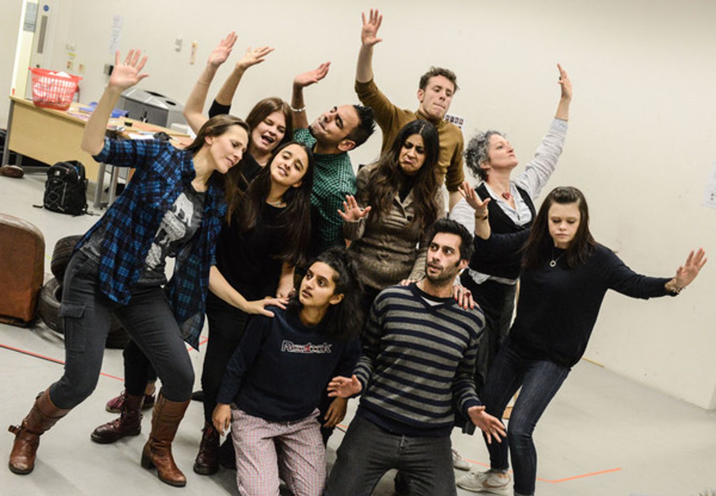 Photo Flash: In Rehearsal for the UK Tour of ANITA AND ME  Image