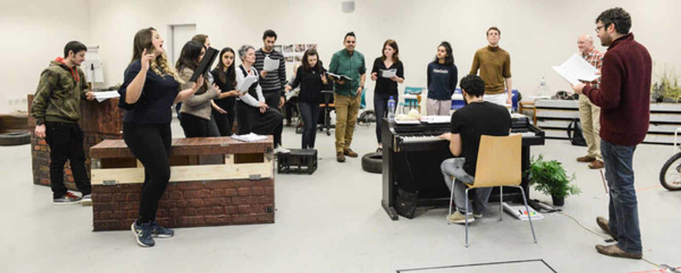 Photo Flash: In Rehearsal for the UK Tour of ANITA AND ME  Image