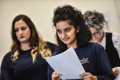Rebekah Hinds, Therese Collins and Aasiya Shah  Photo