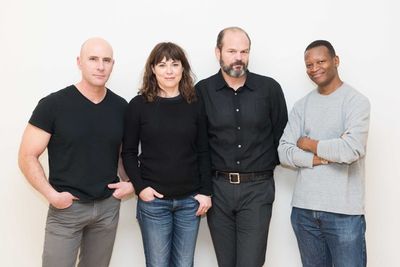 Jordan Lage, Rebecca Pidgeon, Chris Bauer and Lawrence Gilliard Jr. Photo
