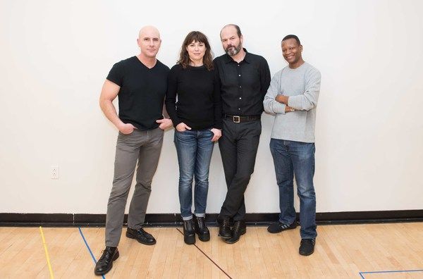 Jordan Lage, Rebecca Pidgeon, Chris Bauer and Lawrence Gilliard Jr. Photo